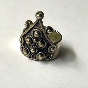 Sterling Silver Ring vintage handmade artesian boho